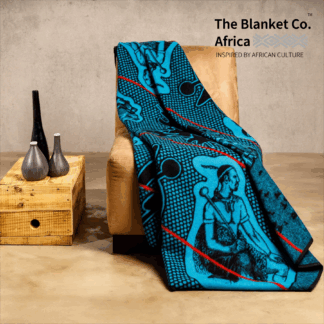 Moshoeshoe - Black - Peacock - Scarlet