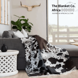 Nguni Skin - Natural - Black